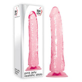 Adam & Eve Jelly Realistic Dildo 8.25 Inch Long Pink DONGS